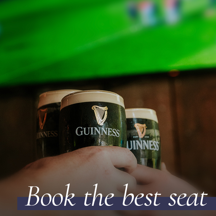 Best Seat Six Nations in The George of Harpenden