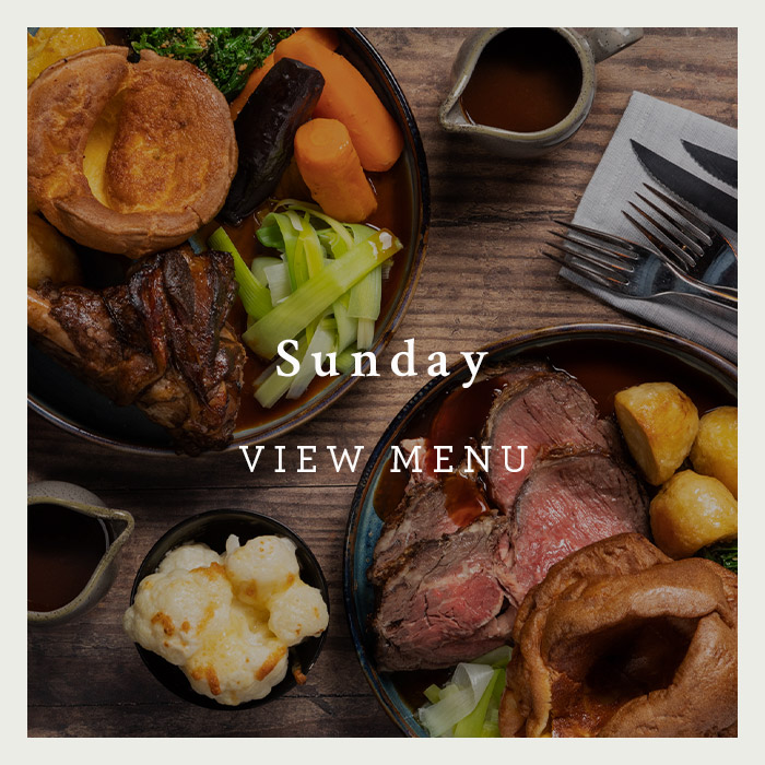 Sunday Menu at the George of Harpenden
